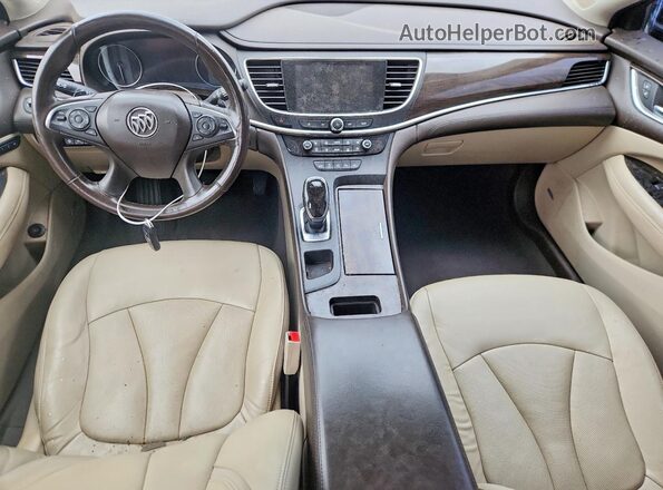 1G4ZS5SS0HU149098 2017 BUICK LACROSSE Black Widok deski rozdzielczej