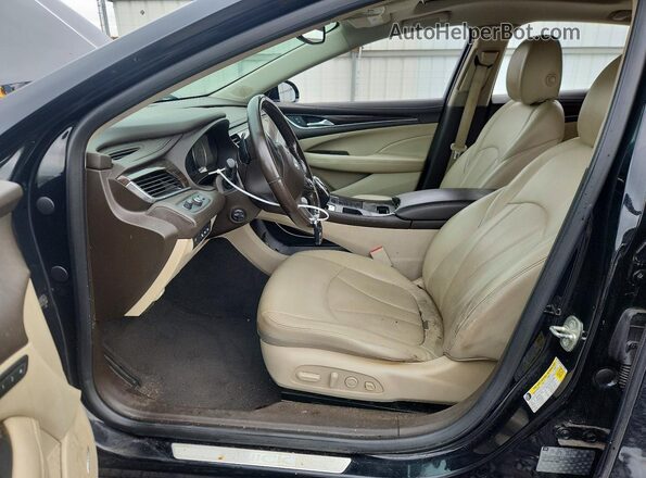 1G4ZS5SS0HU149098 2017 BUICK LACROSSE Black Widok wnętrza z przodu