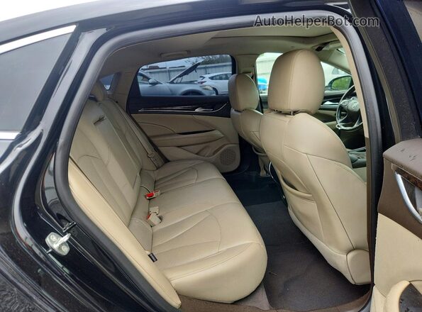 1G4ZS5SS0HU149098 2017 BUICK LACROSSE Black Widok tylnych siedzeń