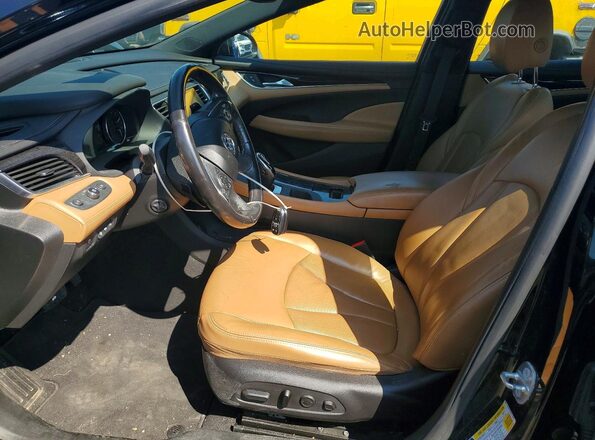 1G4ZS5SS3HU115978 2017 BUICK LACROSSE Black Widok wnętrza z przodu