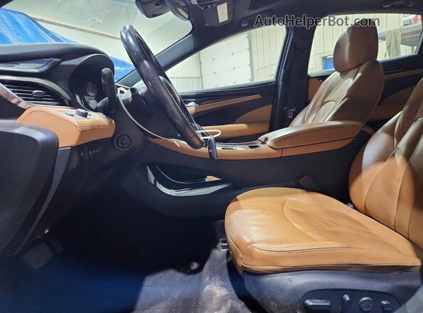 1G4ZS5SS8HU175867 2017 BUICK LACROSSE Blue Вид салону спереду