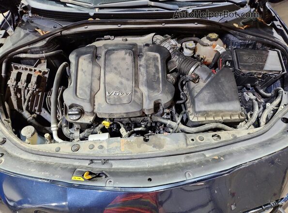1G4ZS5SS8HU175867 2017 BUICK LACROSSE Blue Вид задньої частини салону