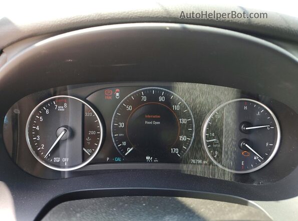 1G4ZV5SS3KU103862 2019 BUICK LACROSSE Gray Instrument cluster view