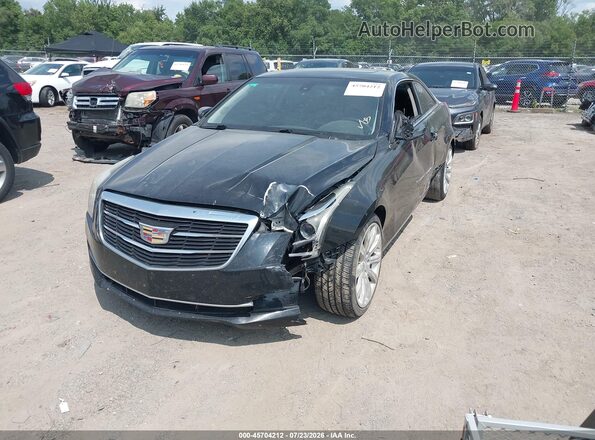 1G6AA1RX2H0165084 2017 CADILLAC ATS Black Vista tres cuartos delantera izquierda