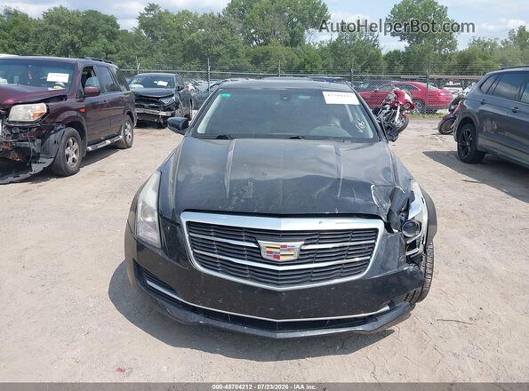 1G6AA1RX2H0165084 2017 CADILLAC ATS Black Vista del cuadro de instrumentos