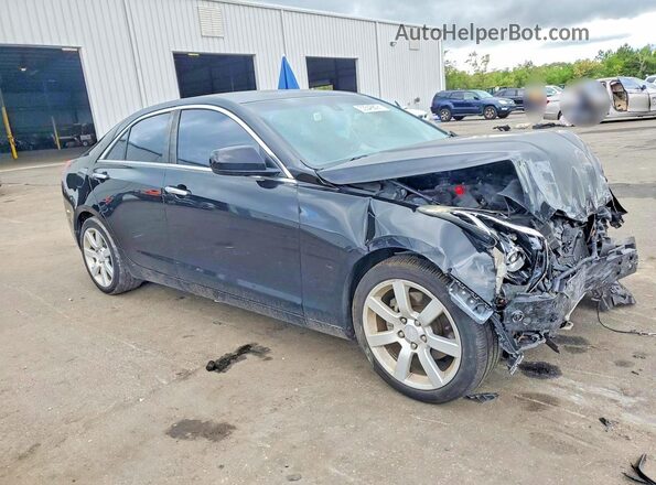 1G6AA5RA4G0165234 2016 CADILLAC ATS Черный Передняя правая четверть