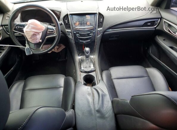 1G6AA5RA4G0165234 2016 CADILLAC ATS Черный Вид панели приборов