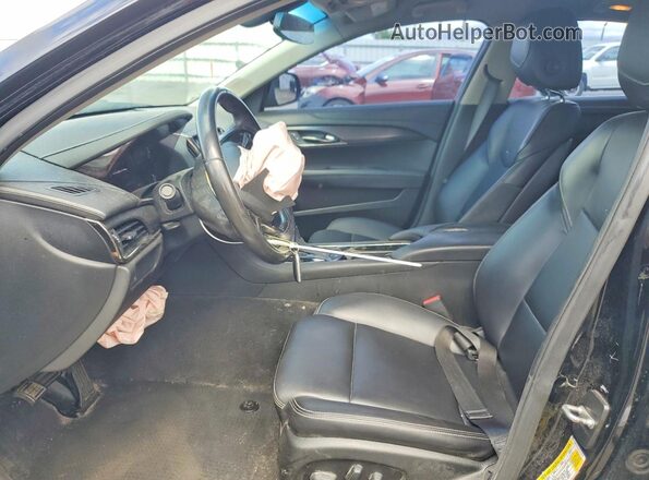 1G6AA5RA4G0165234 2016 CADILLAC ATS Черный Вид салона спереди