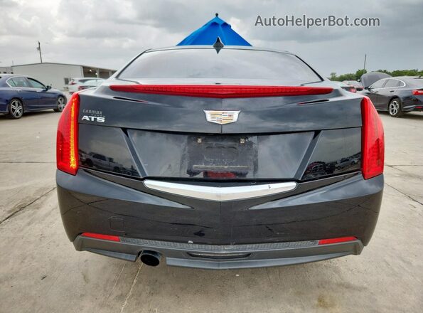 1G6AA5RA7G0180469 2016 CADILLAC ATS Black უკანა ხედი