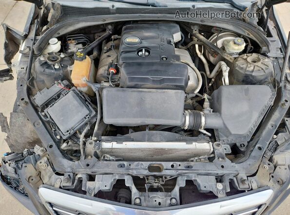 1G6AA5RA7G0180469 2016 CADILLAC ATS Black უკანა სალონის ხედი