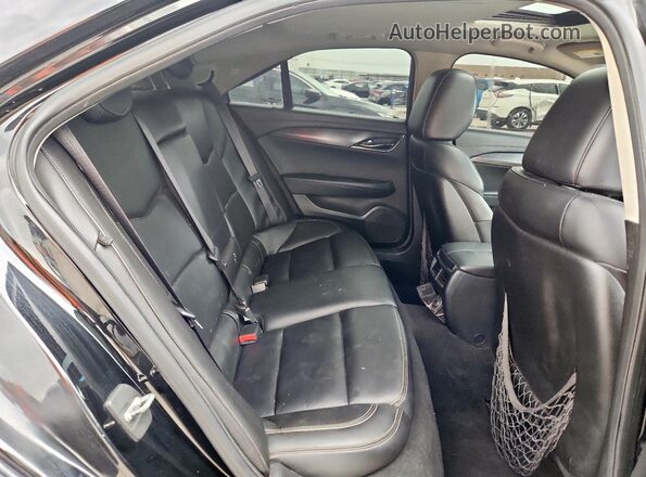 1G6AA5RA7G0180469 2016 CADILLAC ATS Black უკანა სავარძლების ხედი