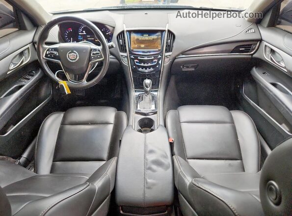 1G6AA5RA7G0180469 2016 CADILLAC ATS Black წინა პანელის ხედი