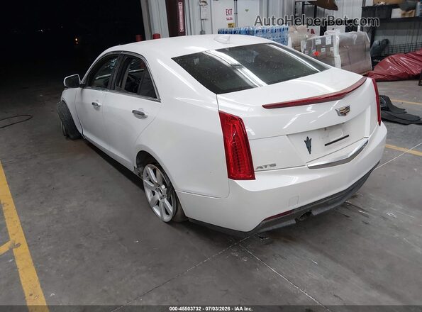 1G6AA5RA9G0146016 2016 CADILLAC ATS Белый Задняя левая четверть