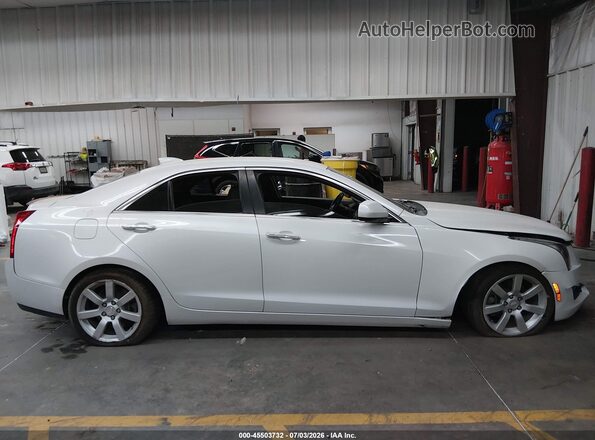 1G6AA5RA9G0146016 2016 CADILLAC ATS Белый Вид задней части салона