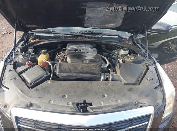 1G6AA5RAXG0146218 2016 CADILLAC ATS Black უკანა ხედი