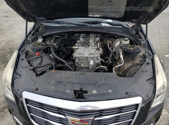 1G6AA5RX0J0133666 2018 CADILLAC ATS Black Rear interior view