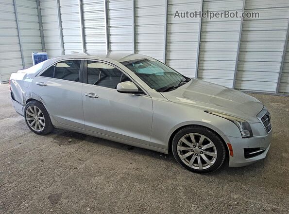 1G6AA5RX0J0174041 2018 CADILLAC ATS Серебряный Передняя правая четверть