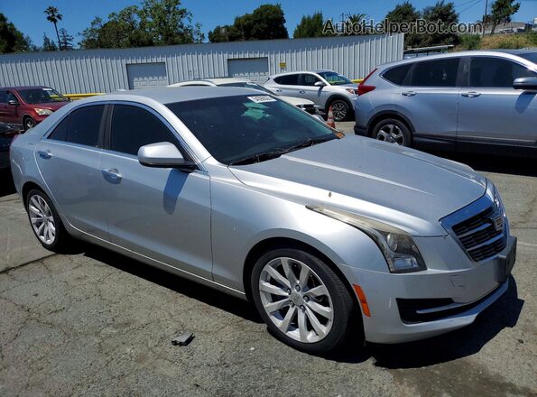 1G6AA5RX1H0153032 2017 CADILLAC ATS Серебряный Передняя правая четверть