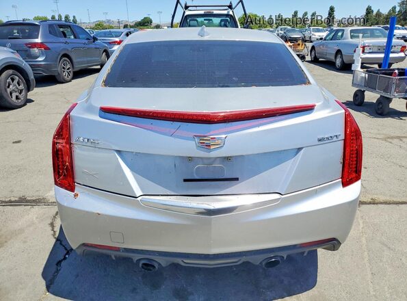 1G6AA5RX1H0153032 2017 CADILLAC ATS Серебряный Вид сзади