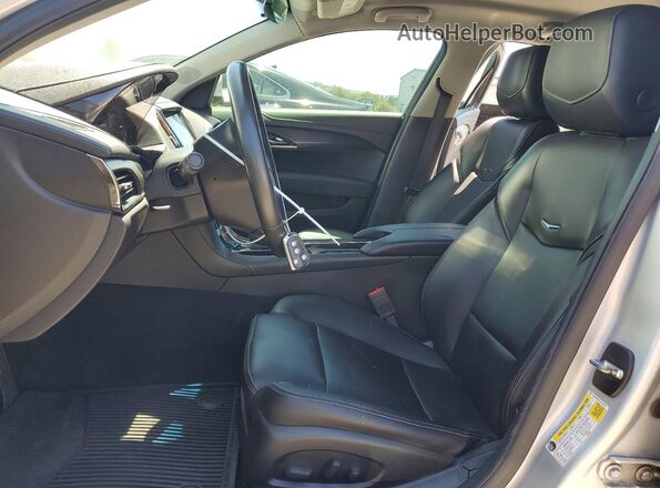 1G6AA5RX1H0153032 2017 CADILLAC ATS Серебряный Вид салона спереди