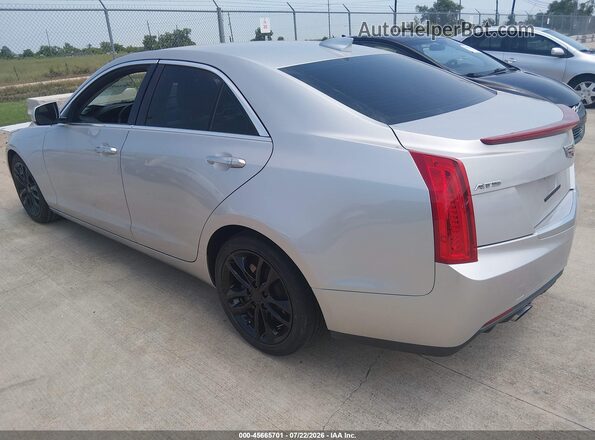 1G6AA5RX4J0174480 2018 CADILLAC ATS Серебряный Задняя левая четверть