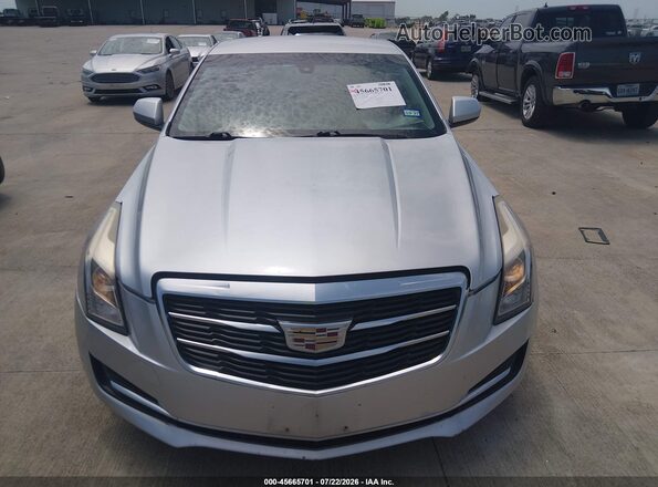 1G6AA5RX4J0174480 2018 CADILLAC ATS Серебряный Вид спереди