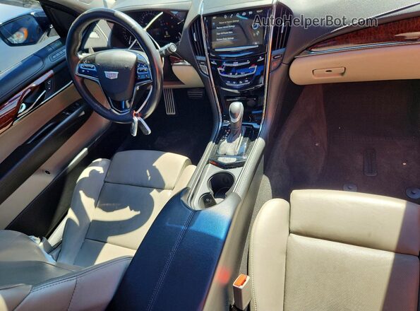 1G6AB1RX0G0149364 2016 CADILLAC ATS Черный Вид панели приборов