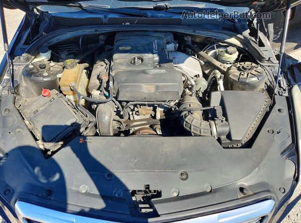 1G6AB1RX0G0149364 2016 CADILLAC ATS Черный Вид задней части салона