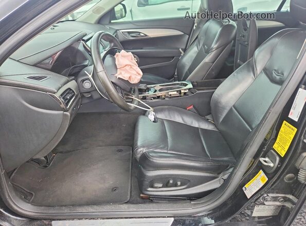 1G6AB5RX0G0118655 2016 CADILLAC ATS Black წინა სალონის ხედი
