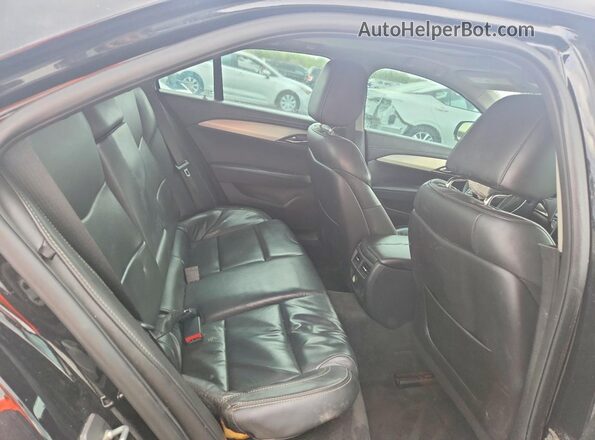 1G6AB5RX0G0118655 2016 CADILLAC ATS Black უკანა სავარძლების ხედი