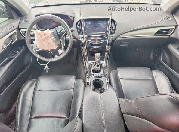 1G6AB5RX0G0118655 2016 CADILLAC ATS Black წინა პანელის ხედი