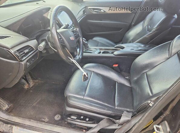 1G6AB5RX1H0110503 2017 CADILLAC ATS Черный Вид салона спереди