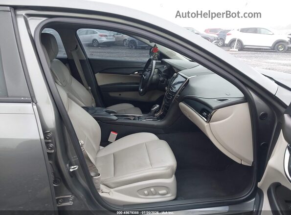 1G6AB5RX2H0141193 2017 CADILLAC ATS Gray წინა სალონის ხედი