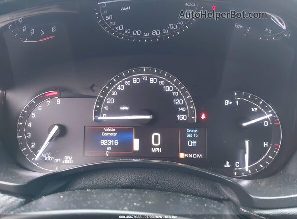 1G6AB5RX2H0141193 2017 CADILLAC ATS Gray უკანა სავარძლების ხედი