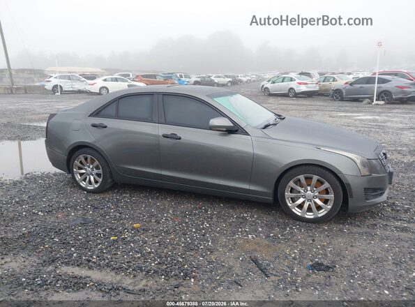 1G6AB5RX2H0141193 2017 CADILLAC ATS Gray უკანა სალონის ხედი