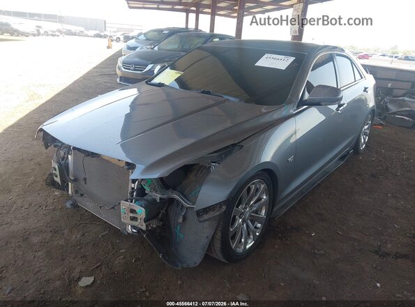 1G6AB5RX2J0176225 2018 CADILLAC ATS Gray Передня ліва чверть