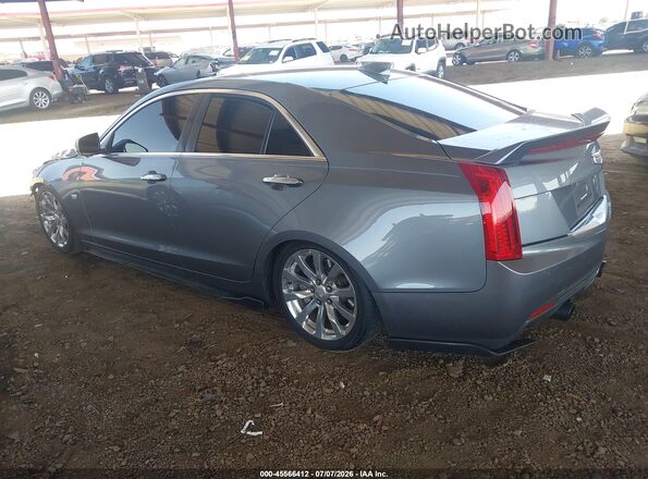 1G6AB5RX2J0176225 2018 CADILLAC ATS Gray Задня ліва чверть