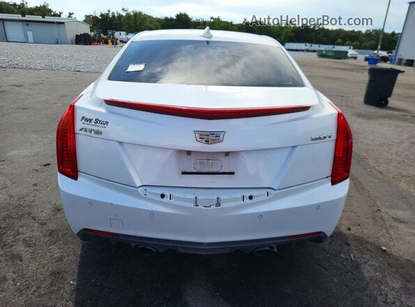1G6AB5RX3H0157256 2017 CADILLAC ATS White Հետևի տեսք