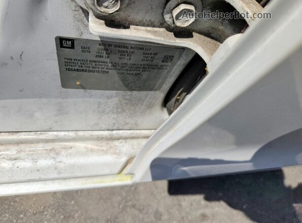 1G6AB5RX3H0157256 2017 CADILLAC ATS White Շարժիչի բաժամունքի տեսք