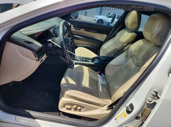 1G6AB5RX3H0157256 2017 CADILLAC ATS White Սալոնի դիմացի տեսք