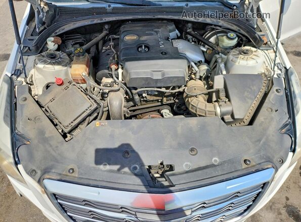 1G6AB5RX3H0157256 2017 CADILLAC ATS White Սալոնի հետևի տեսք