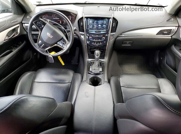 1G6AB5RX4H0119065 2017 CADILLAC ATS Gray Dashboard view