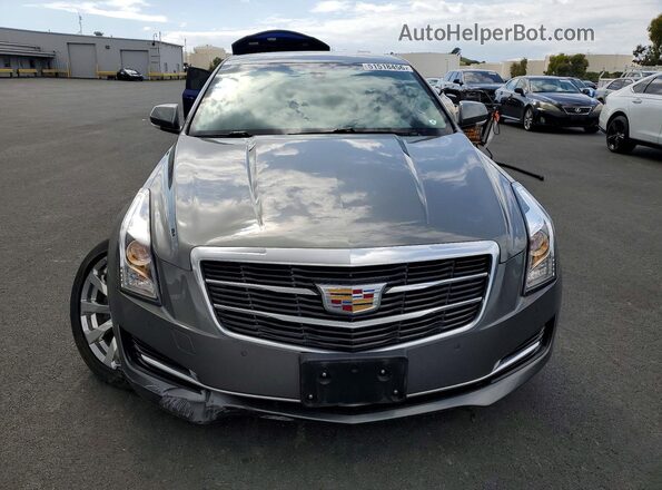 1G6AB5RX4H0119065 2017 CADILLAC ATS Gray Front view