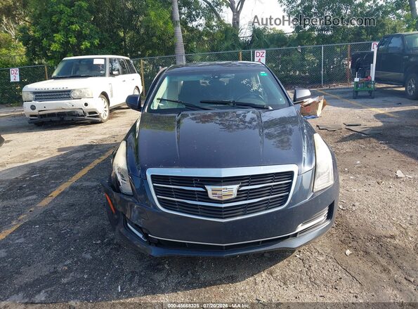 1G6AB5RX4H0156214 2017 CADILLAC ATS Blue Widok zestawu wskaźników