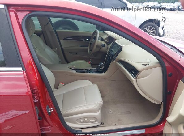 1G6AB5RX6G0107160 2016 CADILLAC ATS Red Vista interior delantera