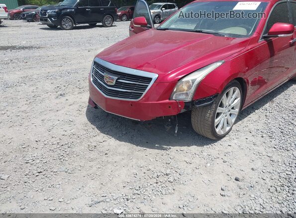 1G6AB5RX6G0107160 2016 CADILLAC ATS Red Vista frontal