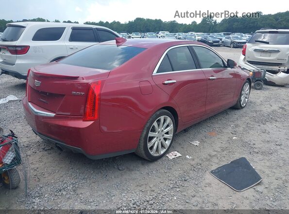 1G6AB5RX6G0107160 2016 CADILLAC ATS Red Trasero derecho