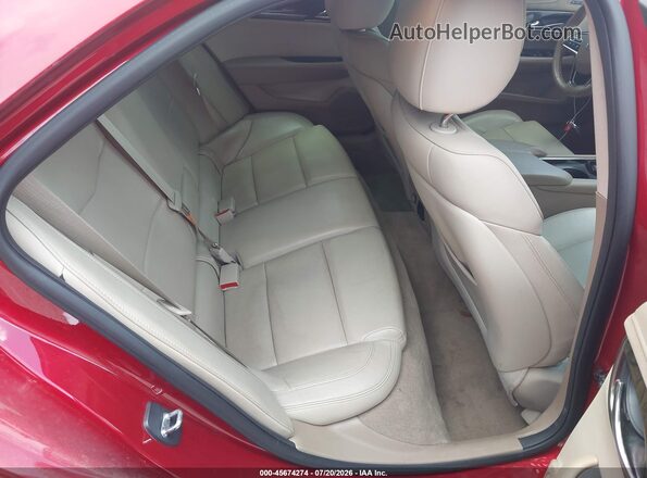 1G6AB5RX6G0107160 2016 CADILLAC ATS Red Vista de la etiqueta del VIN