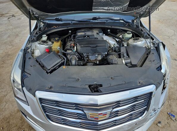 1G6AB5RX6G0114237 2016 CADILLAC ATS Silver Սալոնի հետևի տեսք