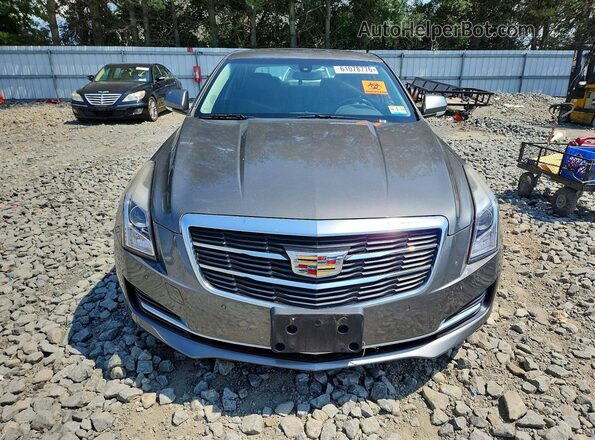 1G6AB5RX8G0179381 2016 CADILLAC ATS Gray Вид спереду